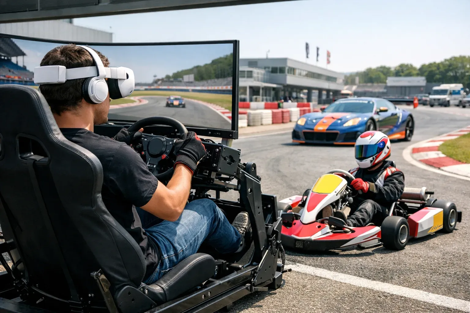 Un casque VR sim racing change-t-il vraiment la conduite ?