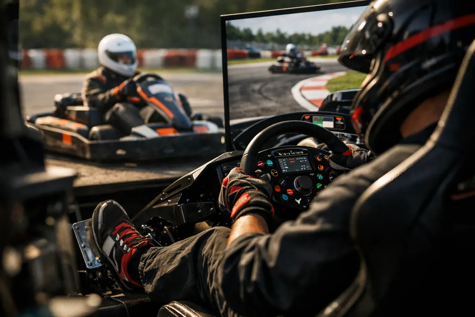 Le karting pour adulte débutant se découvre sans pression