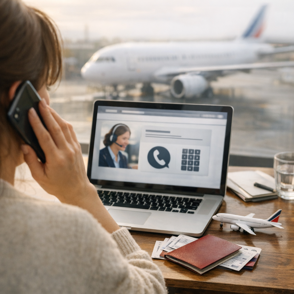 Comment contacter Air France rapidement en cas d'urgence ?