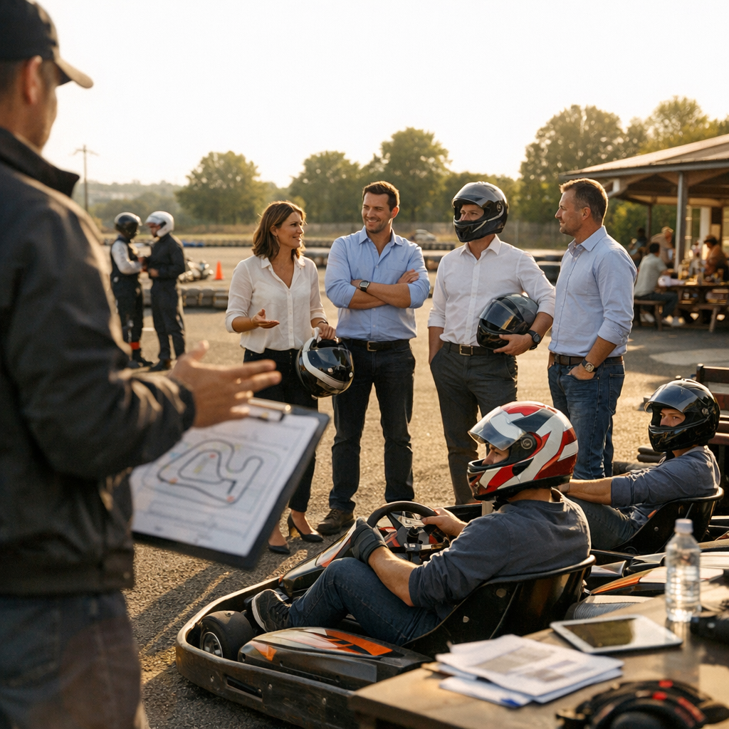Comment construire une animation karting utile pour l’équipe