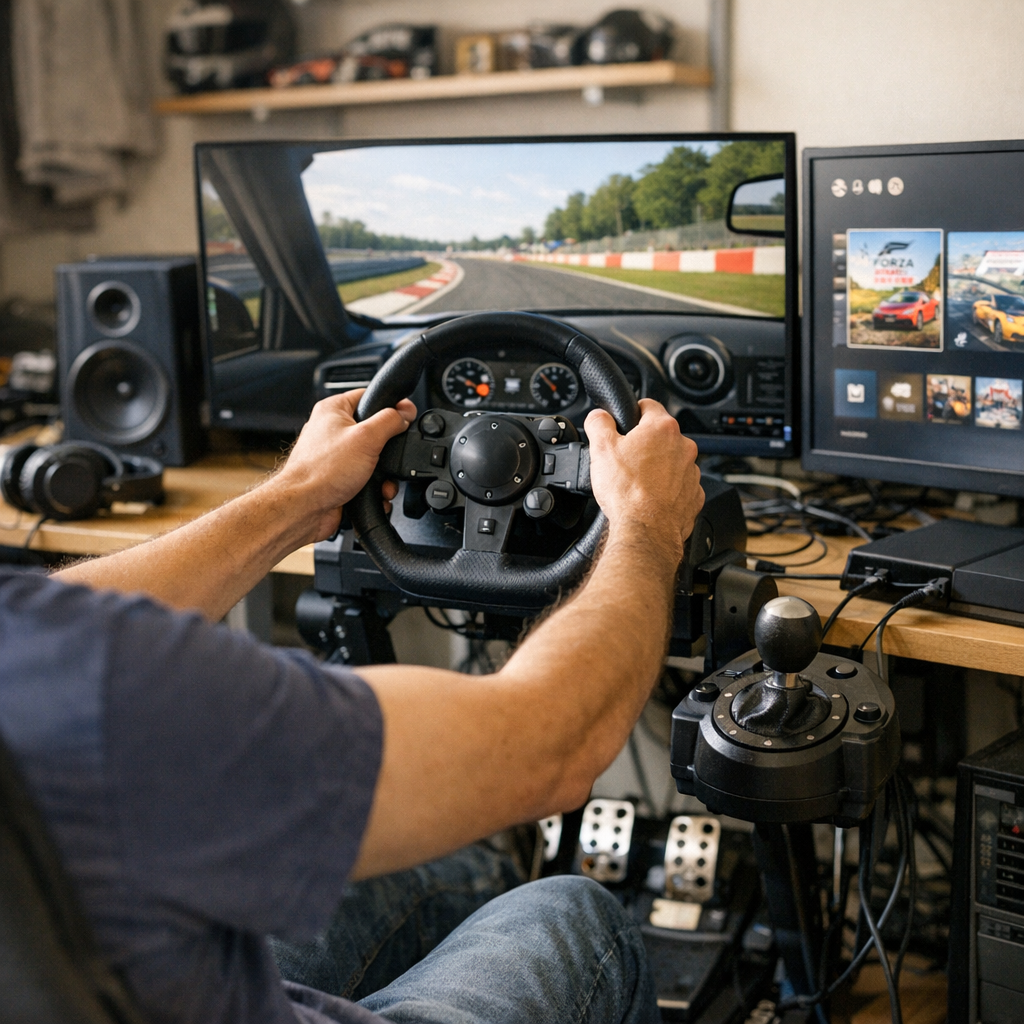 Test en pratique Racing Zone : installation, bruit du retour de force et compatibilité jeux
