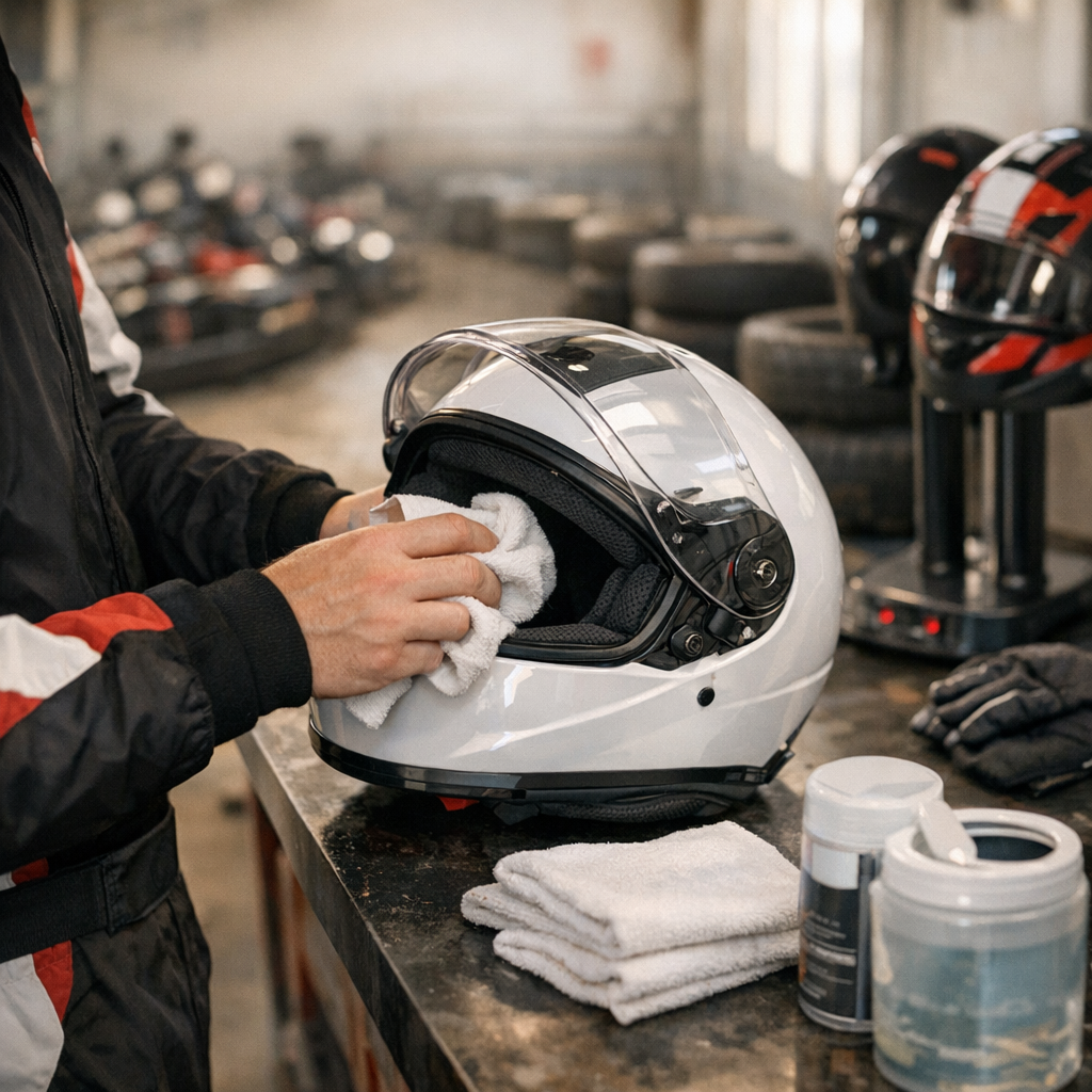 Avant de rouler : choisir, préparer et porter un casque plus propre