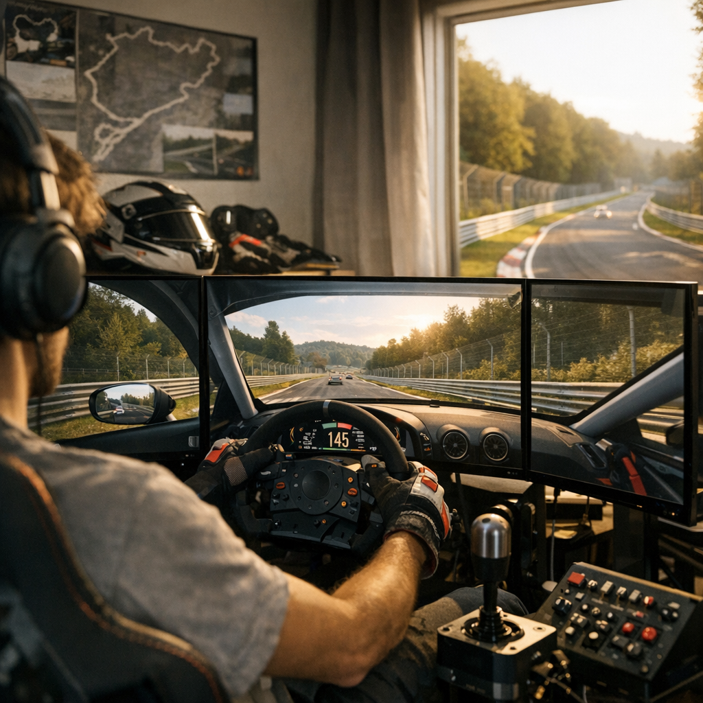 Choisir le bon jeu et le bon contexte pour rouler sur la Nordschleife