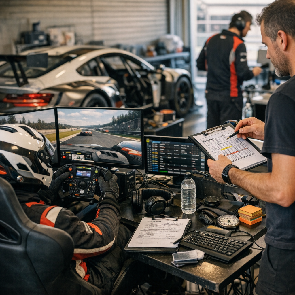 Préparer une course : voiture, relais, stratégie et matériel