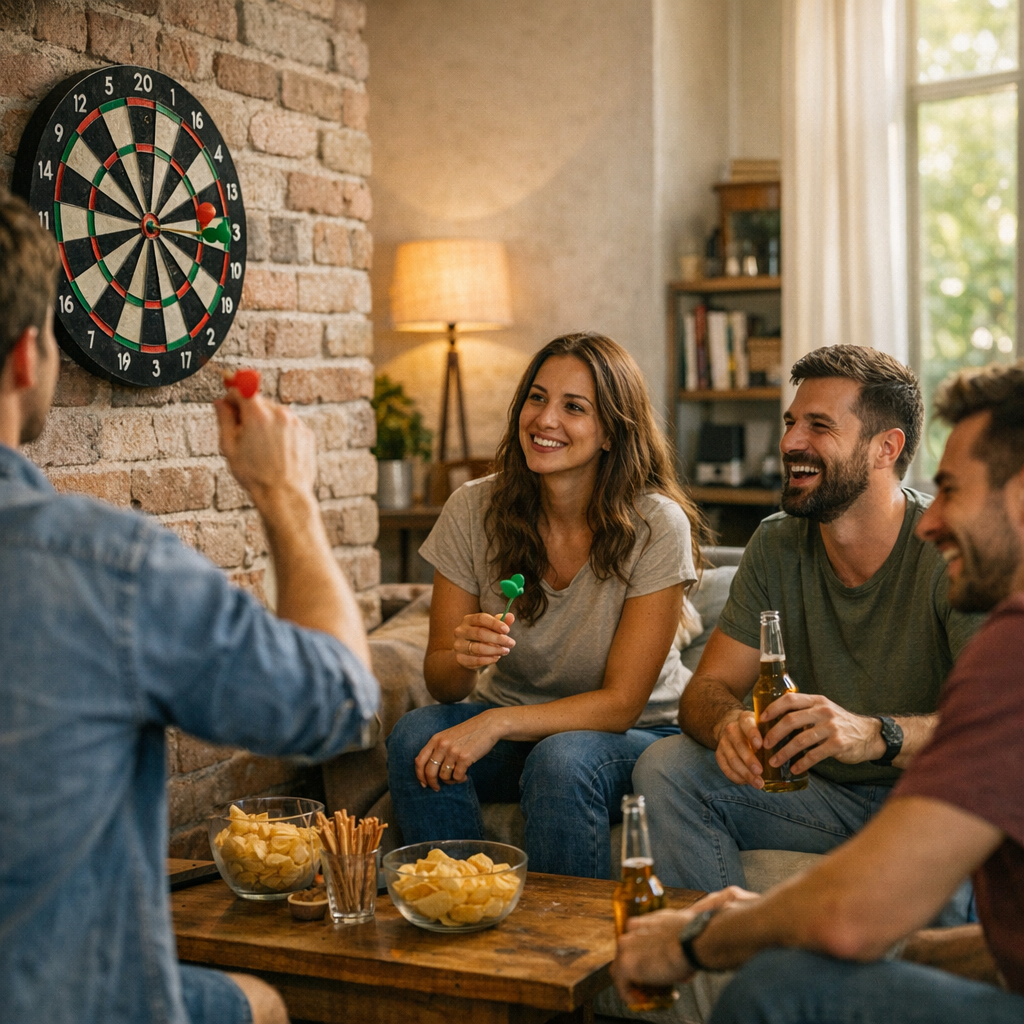 Organiser une partie de fléchettes entre amis sans prise de tête