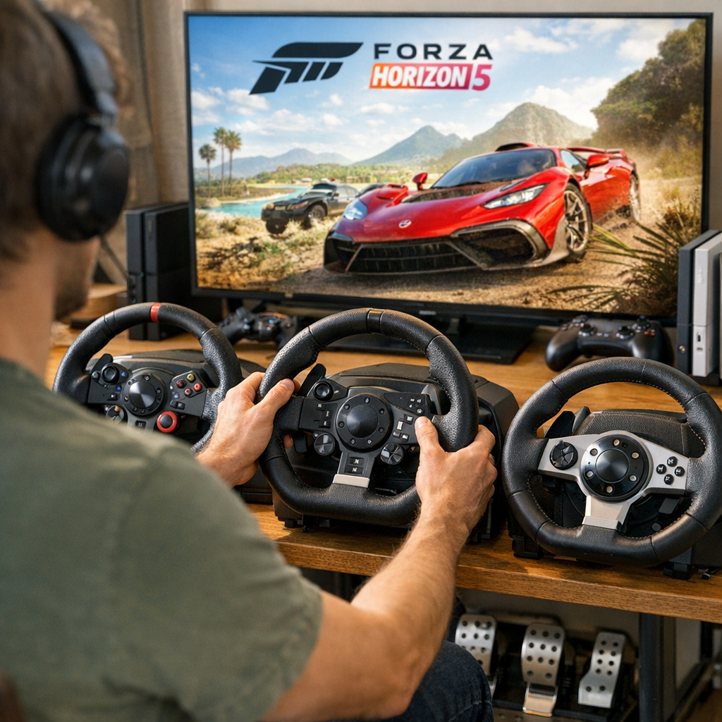 Quel volant choisir pour Forza Horizon 5 selon votre plateforme ?