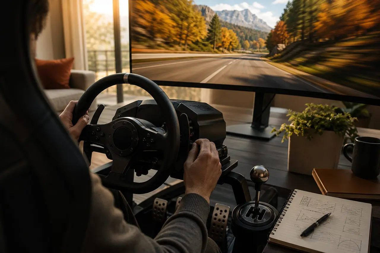 4. Aides à la conduite et réglages : la progression utile pour un sim racer