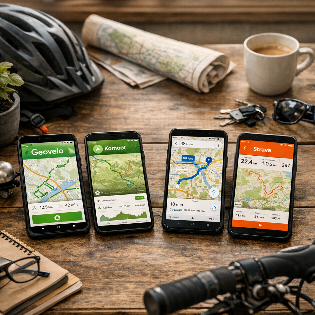 4. Prix et comparatif : Geovelo vs Komoot, Google Maps et le cas Strava