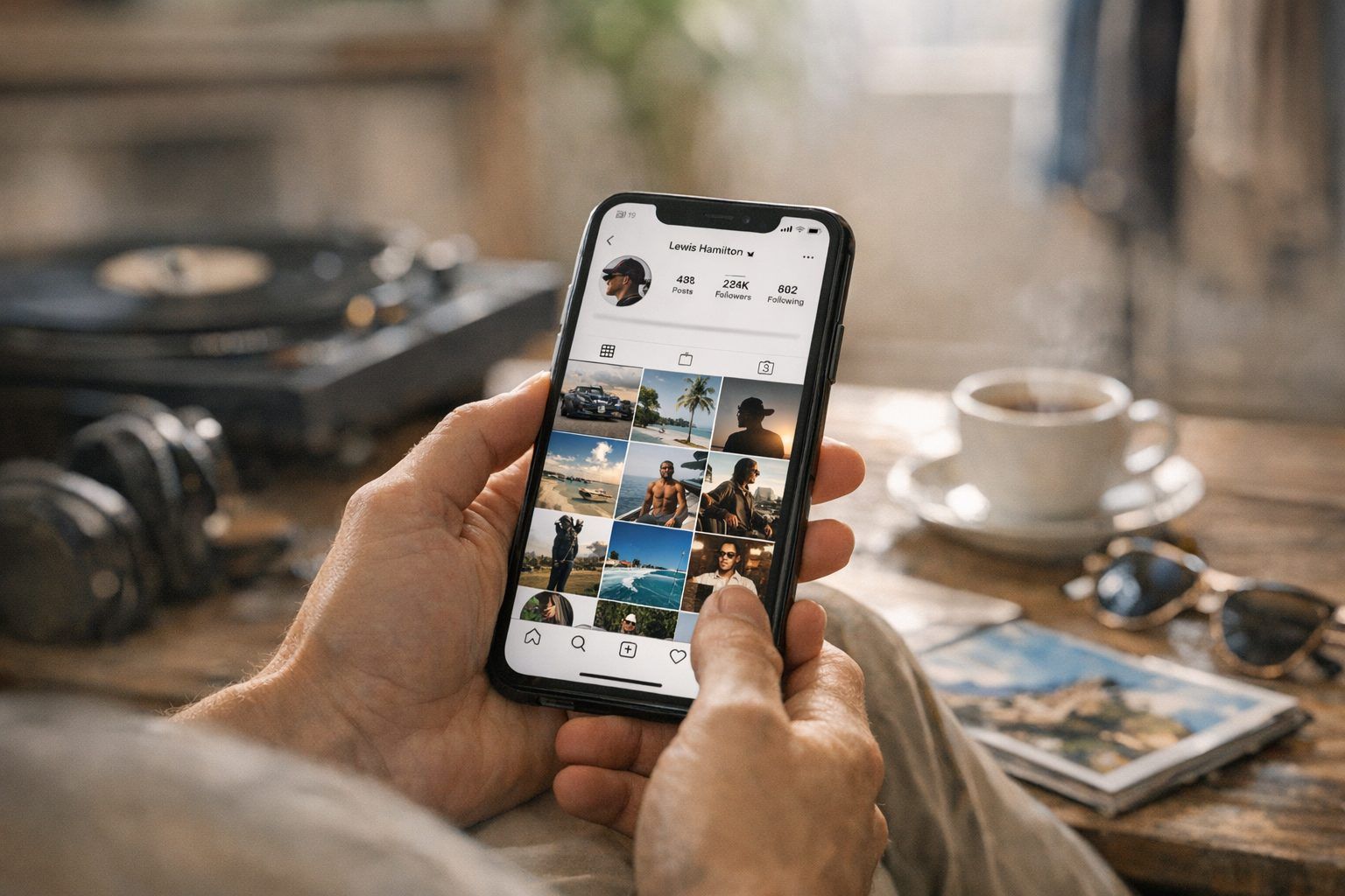 Pourquoi le compte Lewis Hamilton IG fait-il régulièrement parler&nbsp; ?