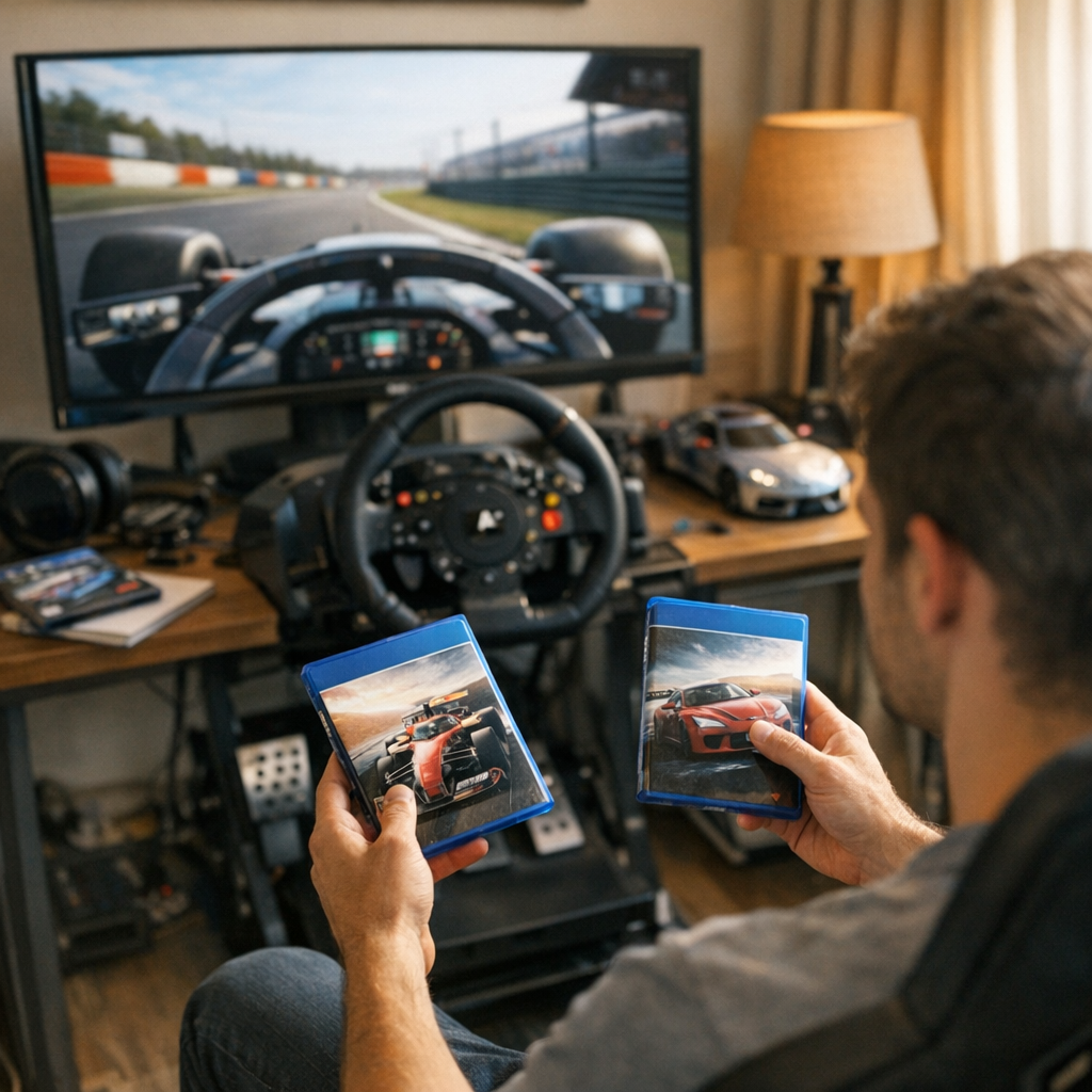 Comment choisir son premier jeu de sim racing sans se tromper