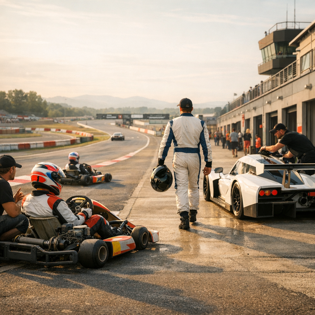 Construire une progression réaliste du karting au circuit