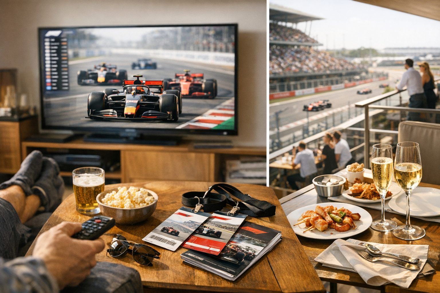 Comparatif 2026 : TV, billets officiels et hospitalités pour suivre les Grands Prix