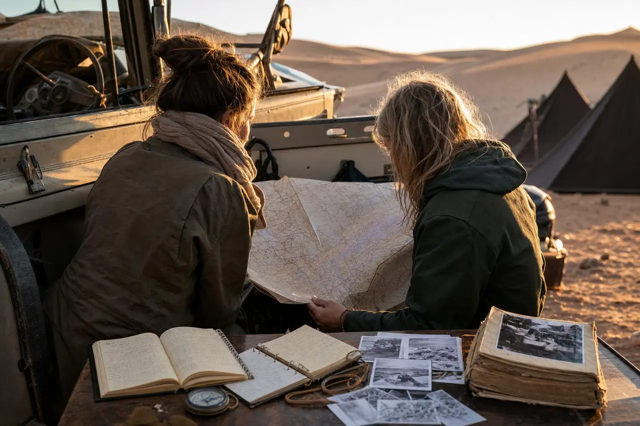 Les équipages et les archives du Rallye des Gazelles 2022