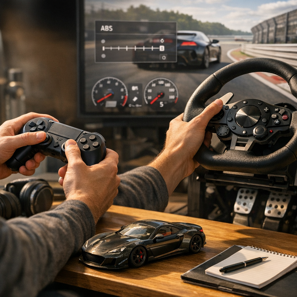 Méthode simple pour trouver son réglage ABS selon manette, volant et voiture