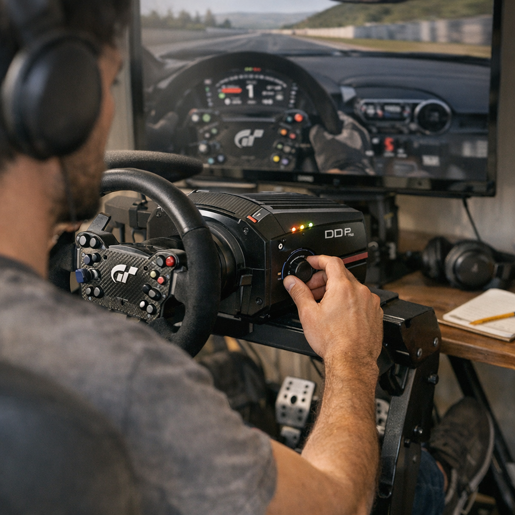 Cas Racing Zone mesuré : corriger un setup GT DD Pro trop nerveux