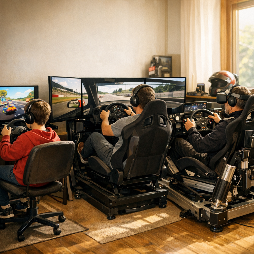 Choisir selon son profil&nbsp;: jeu, matériel et niveau de réalisme