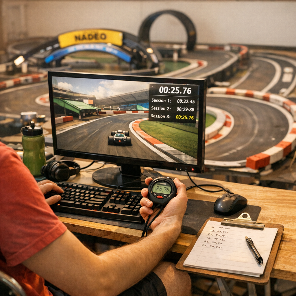 Progresser en 3 sessions : le protocole Racing Zone à mesurer sur une piste courte