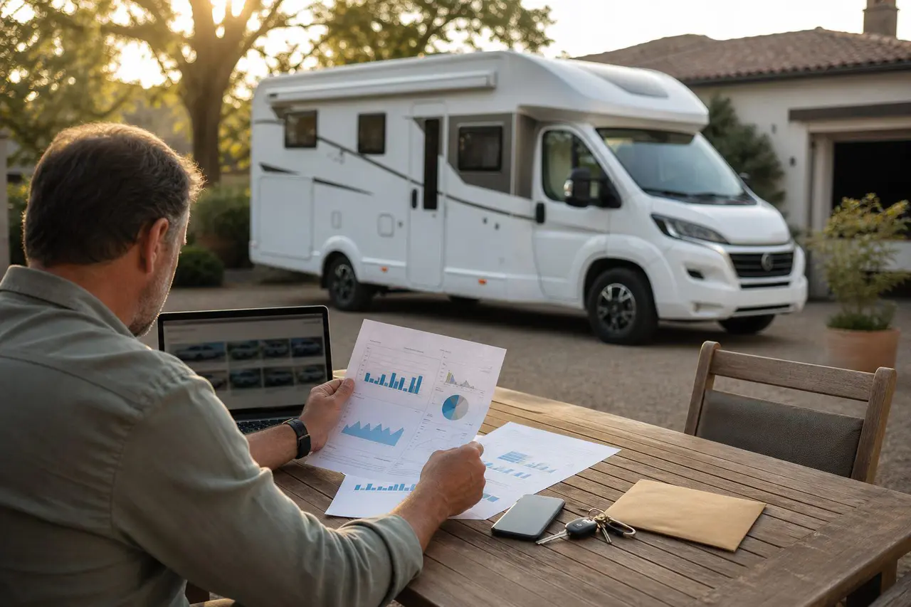 Estimer le camping-car au bon prix et choisir le canal de vente
