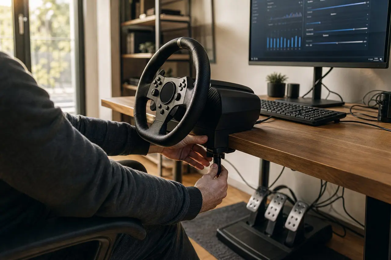 Comment installer et régler un volant sur son PC ?