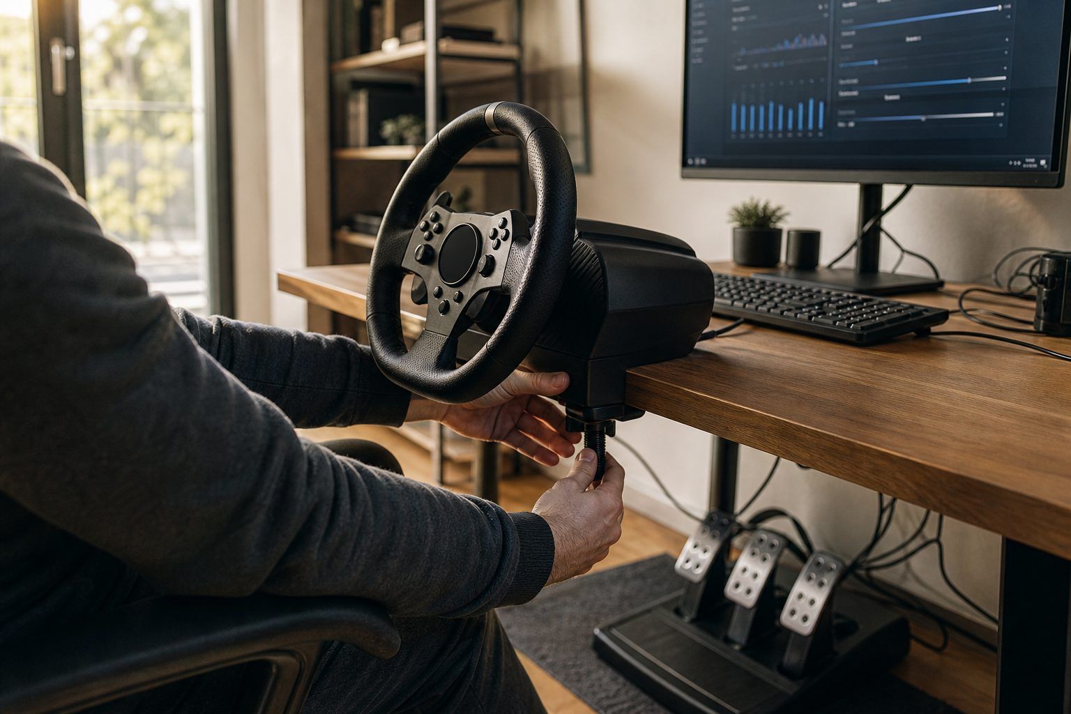 Comment installer et régler un volant sur son PC ?