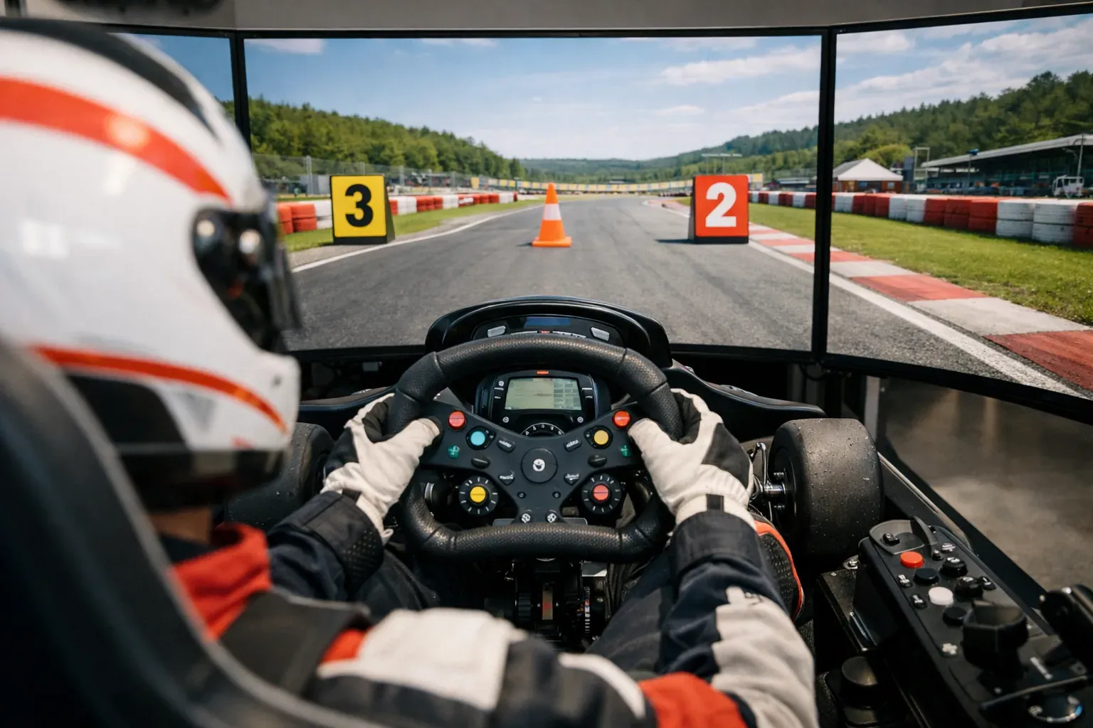Le freinage sur piste pour débutant commence avec des repères fiables