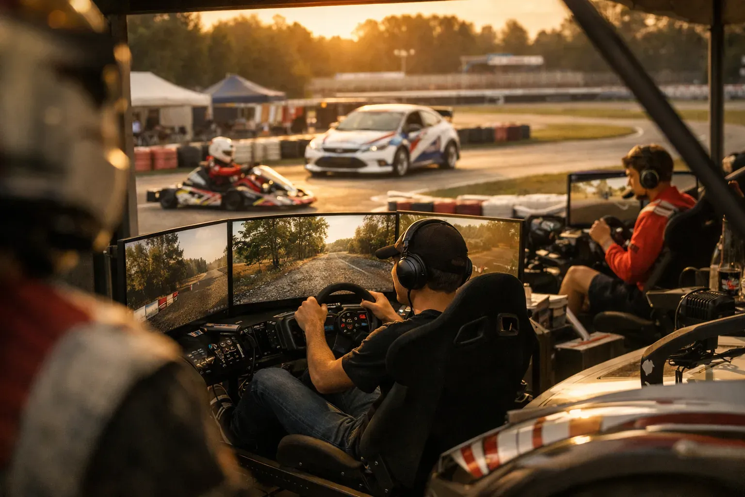 La simulation de rallye pour débutant se prépare étape par étape