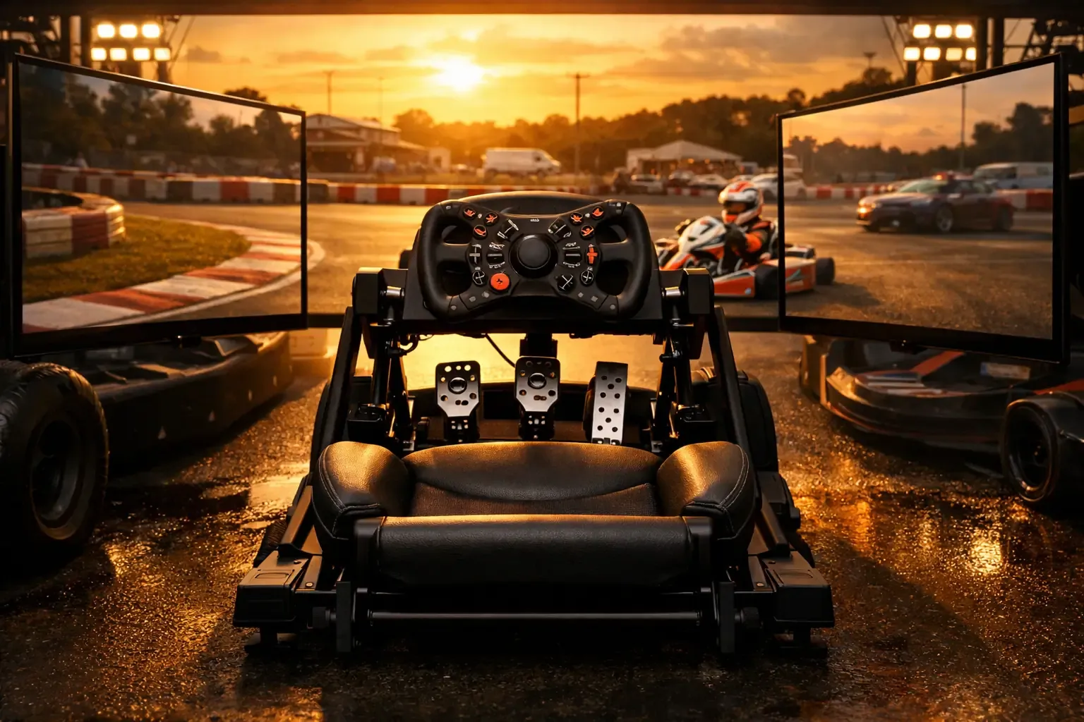 Un siège sim racing compact peut-il rester confortable ?