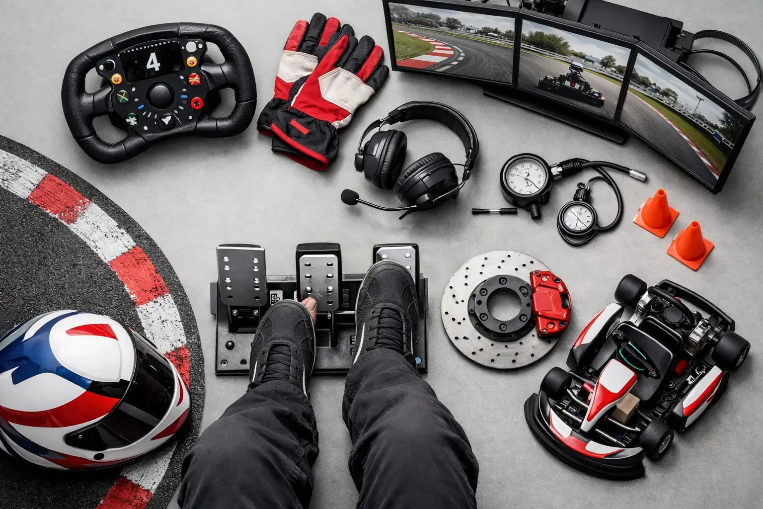 Comment améliorer son freinage en karting loisir sans forcer
