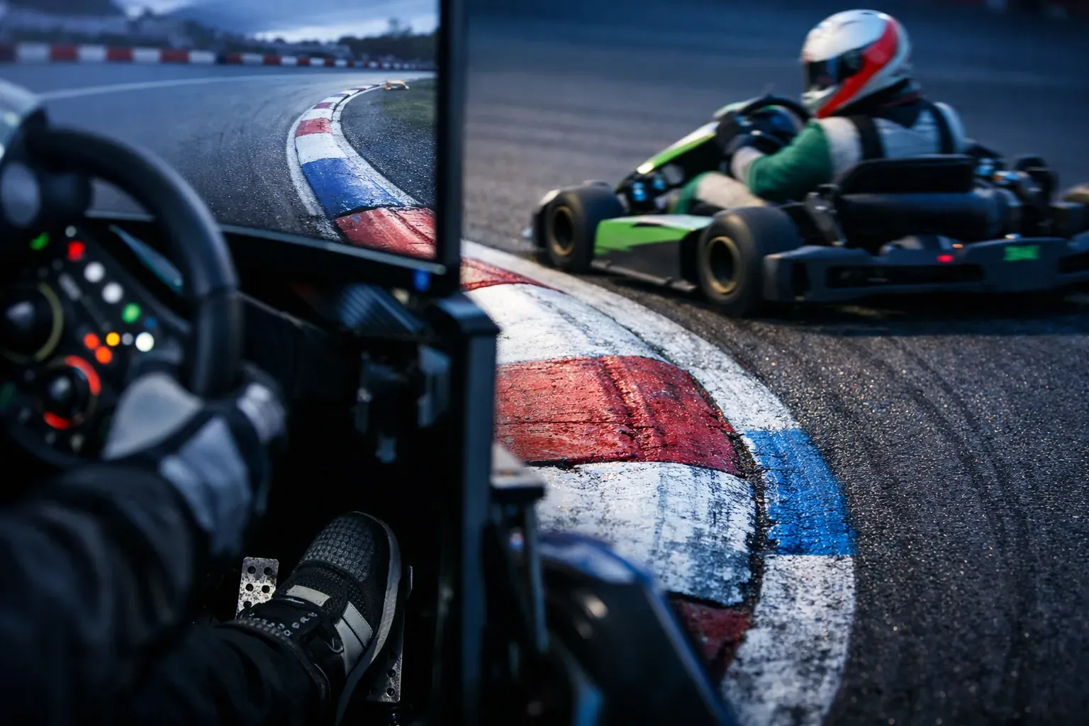 L’apex d’un virage en voiture aide à mieux placer sa trajectoire