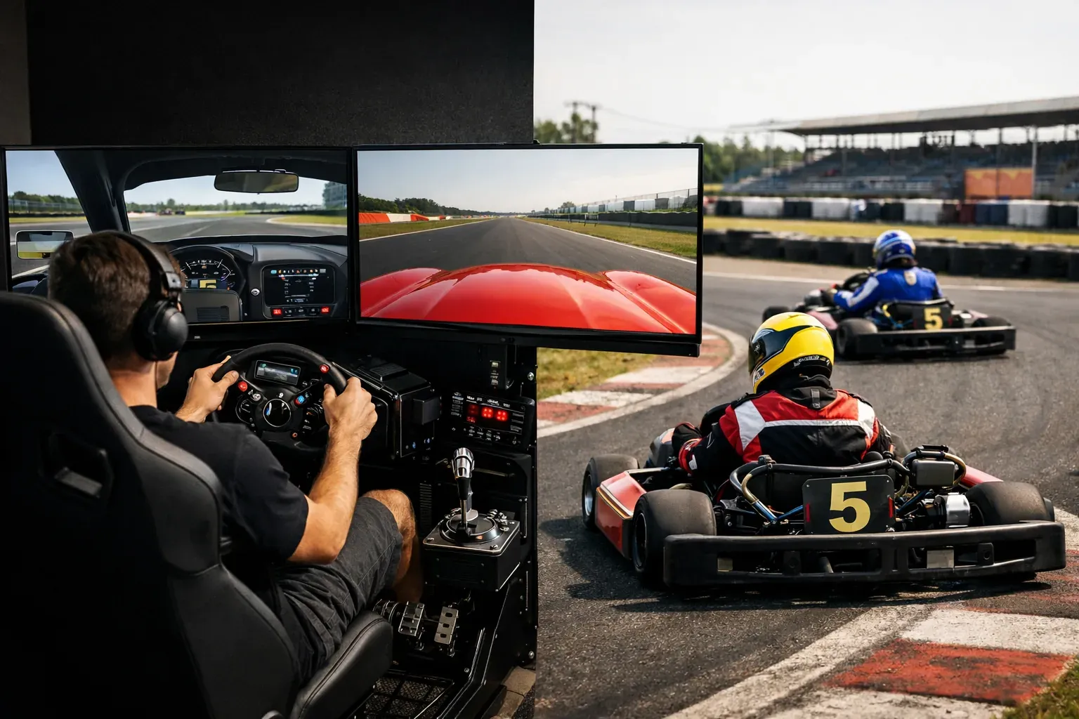 Comment choisir entre la vue cockpit et la vue capot ?