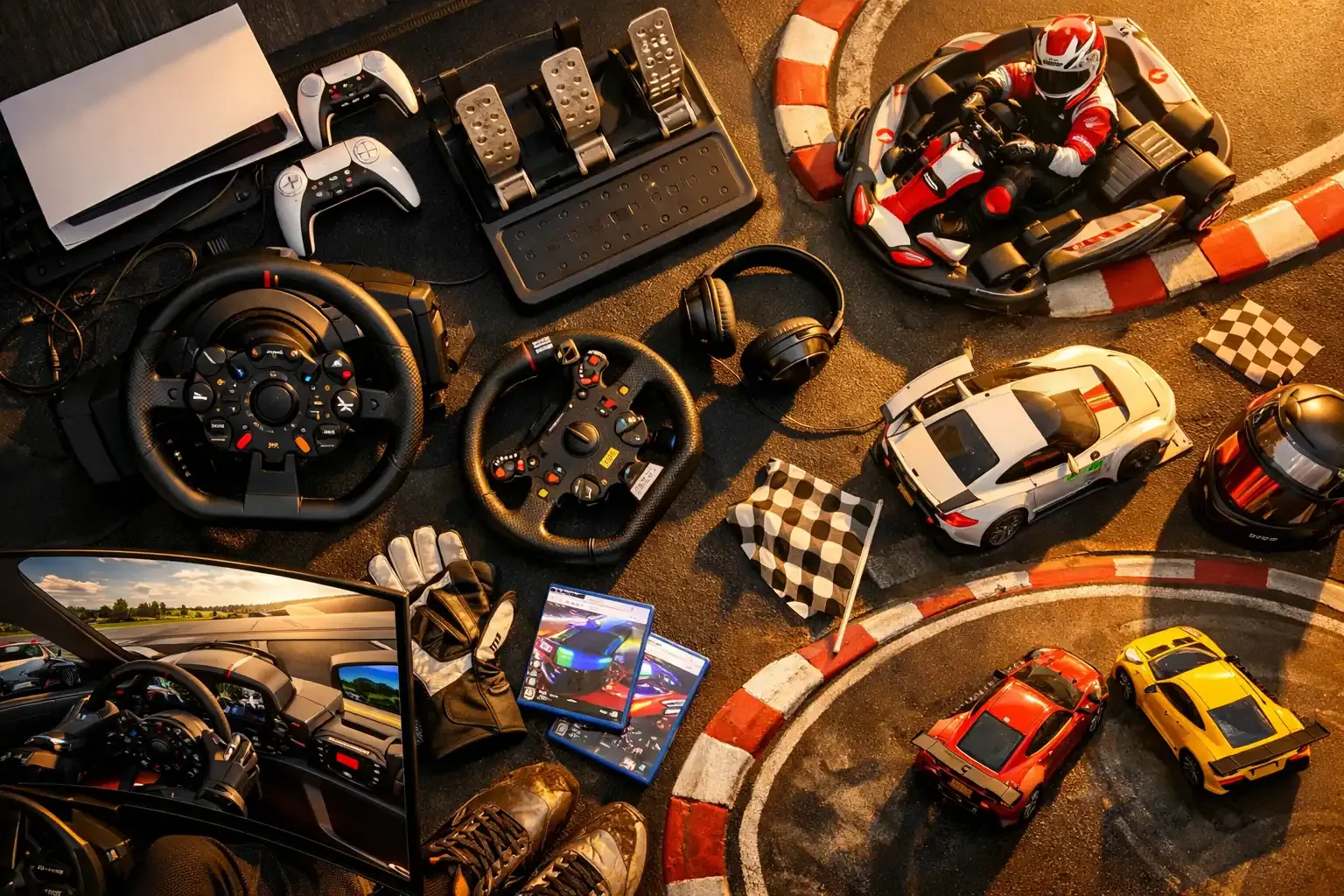 Quel racing game PS5 choisir pour jouer au volant ?