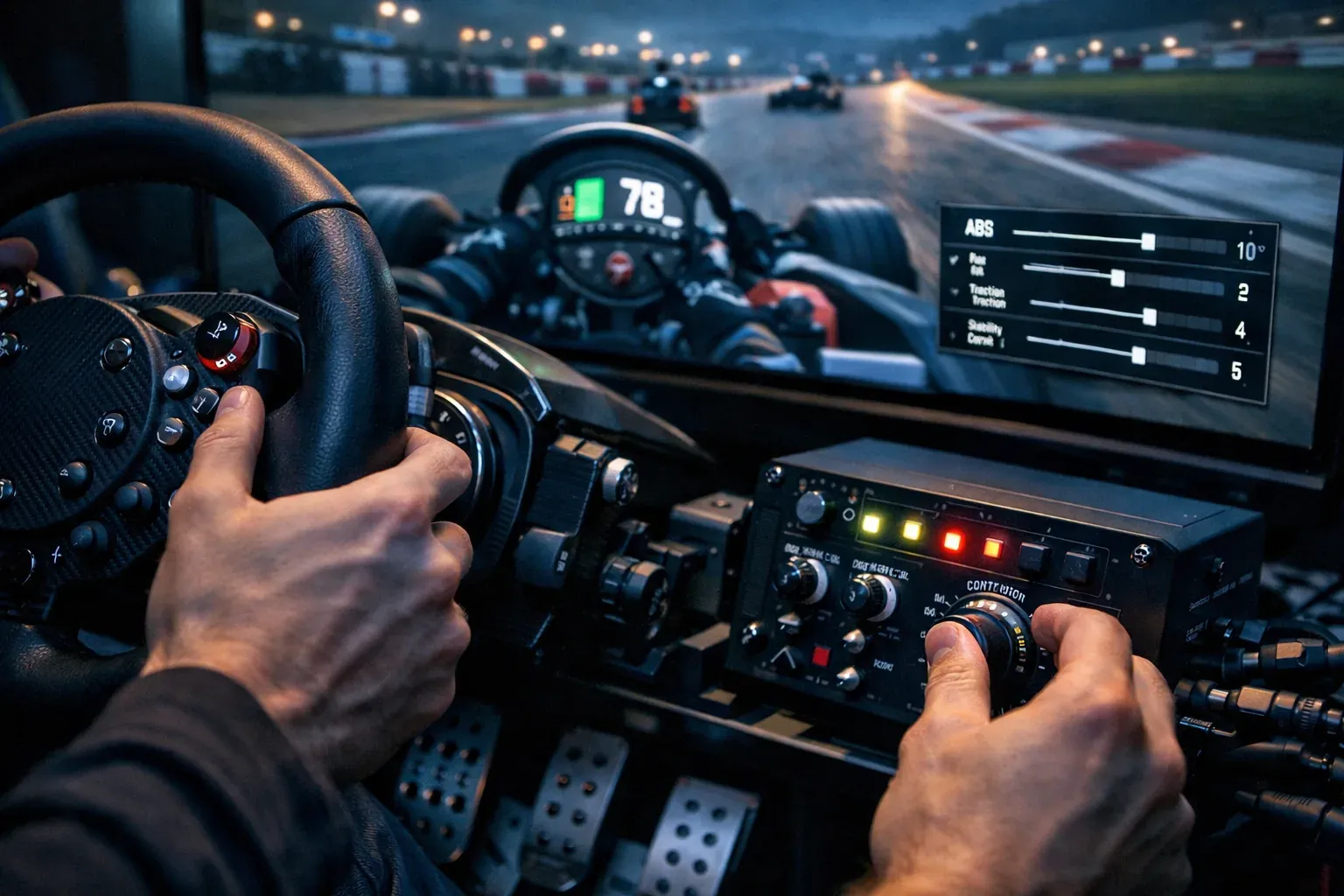 Régler les aides de conduite dans un jeu de course moderne