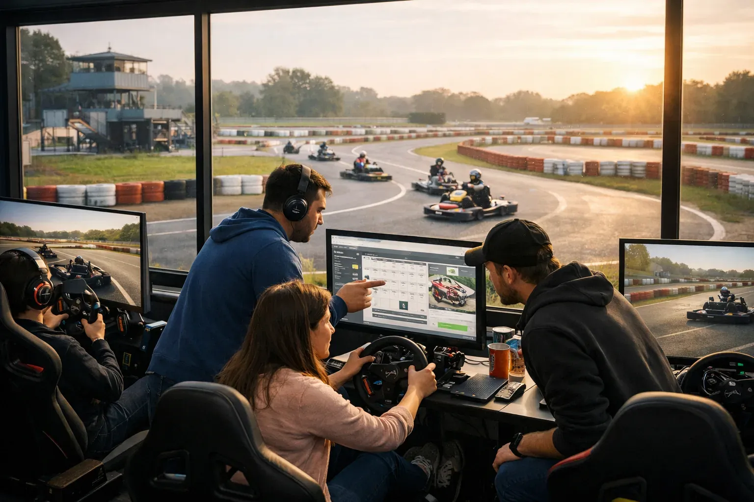 Comment réserver un karting en groupe sans se tromper