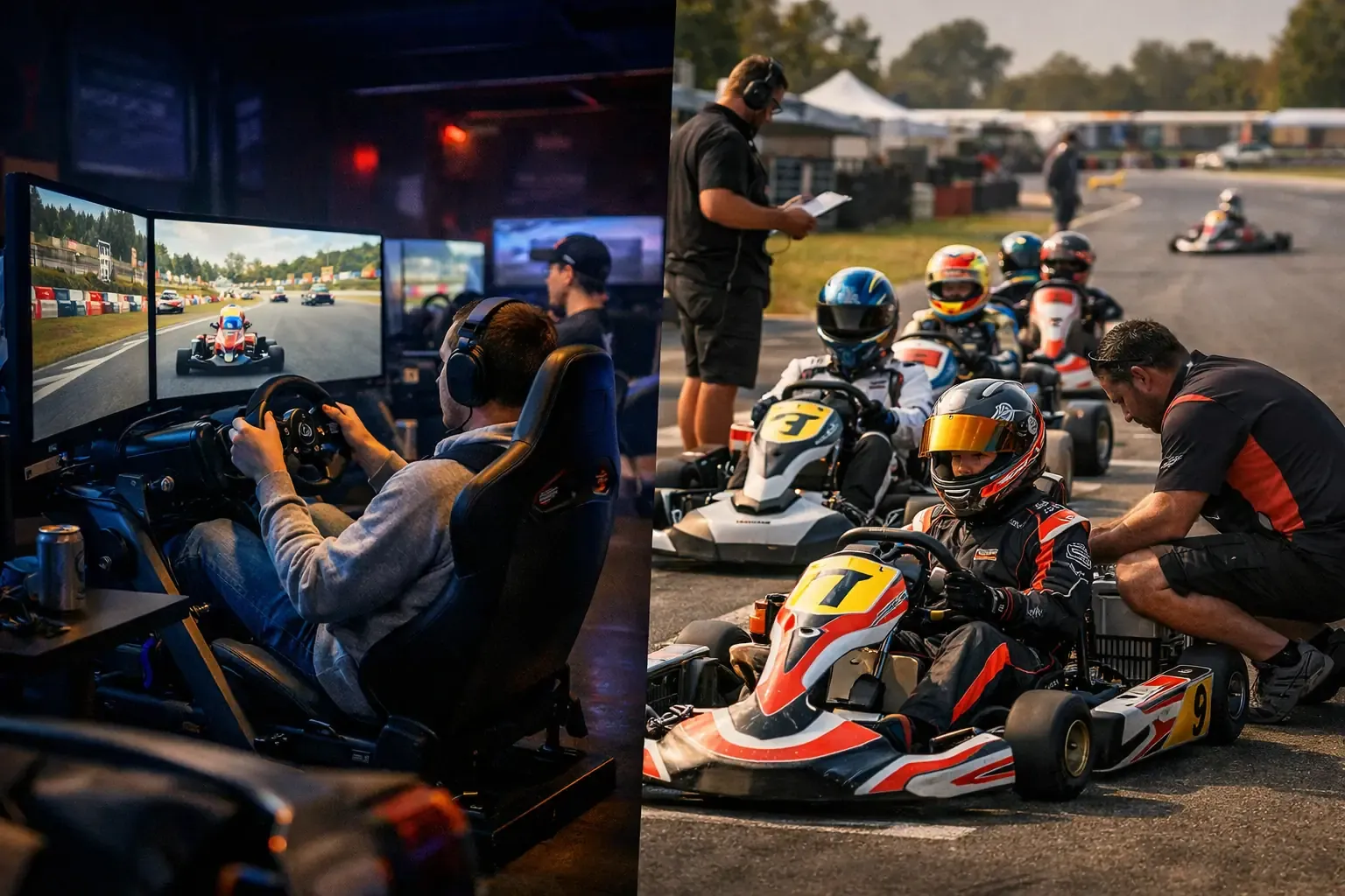Quelle différence entre karting loisir et compétition ?