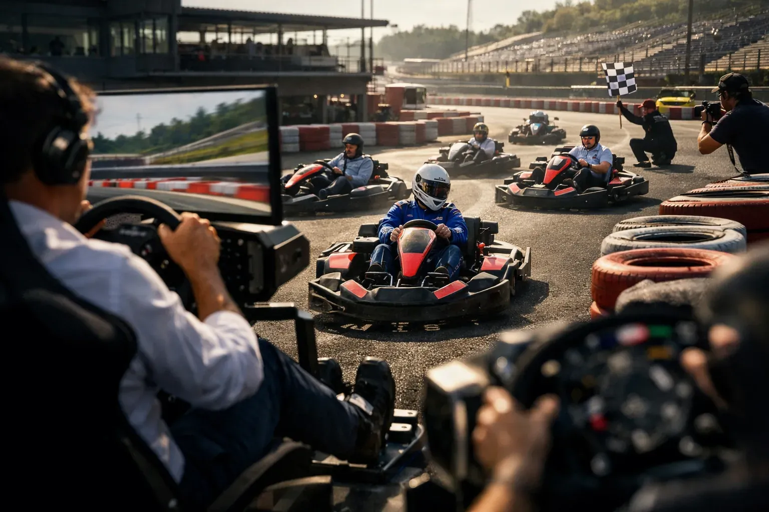 Une animation karting en entreprise peut-elle vraiment fédérer ?