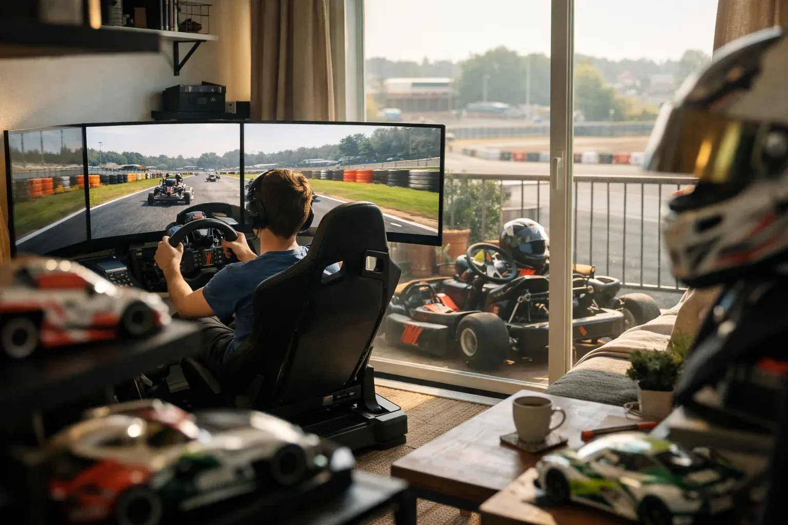 Quelle configuration sim racing choisir en appartement ?