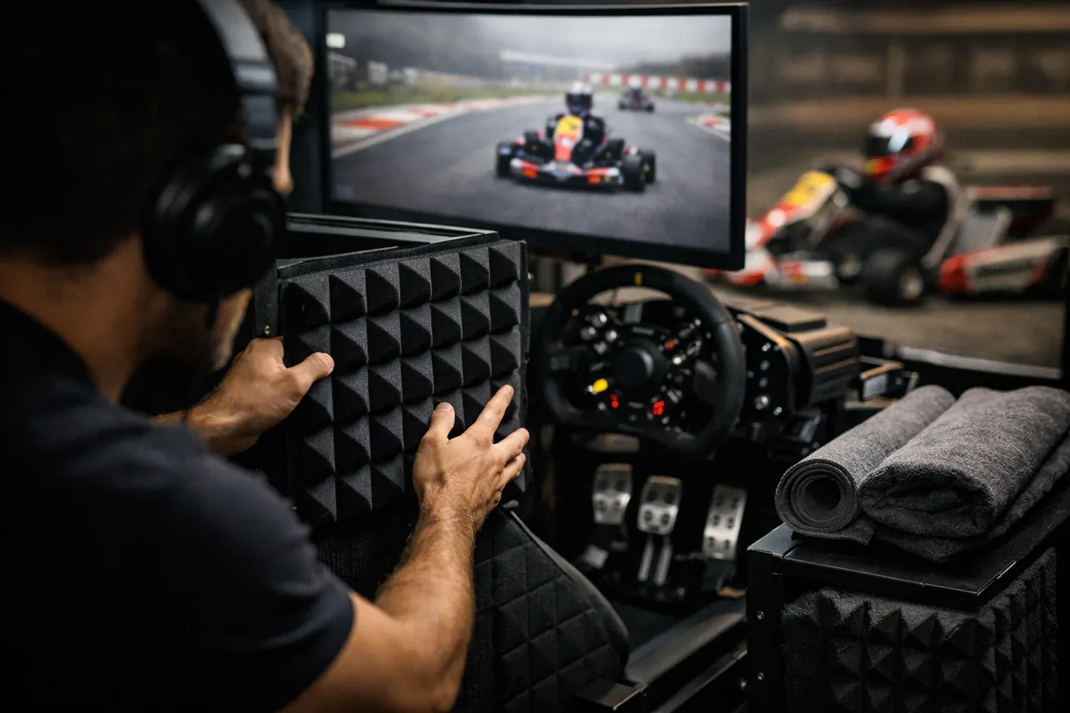 Comment réduire le bruit d’un cockpit sim racing sans chantier ?