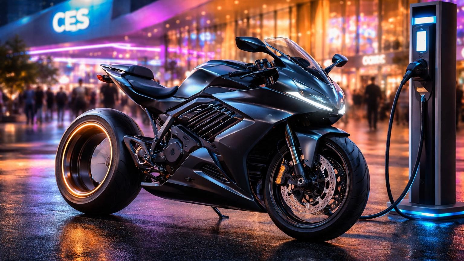 Jusqu'à 595 km d'autonomie et près de 300 km récupérés en 10 minutes : la Verge TS Pro, première moto électrique à batterie solide, dévoilée au CES 2026