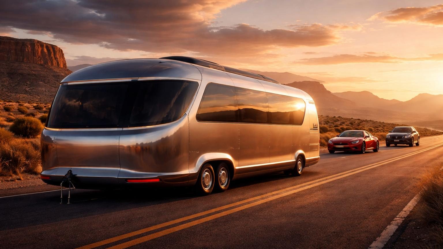 Pininfarina, le designer des Ferrari, va redessiner les caravanes Airstream : la marque américaine aux coques en aluminium prépare ses 100 ans, prévus en 2031