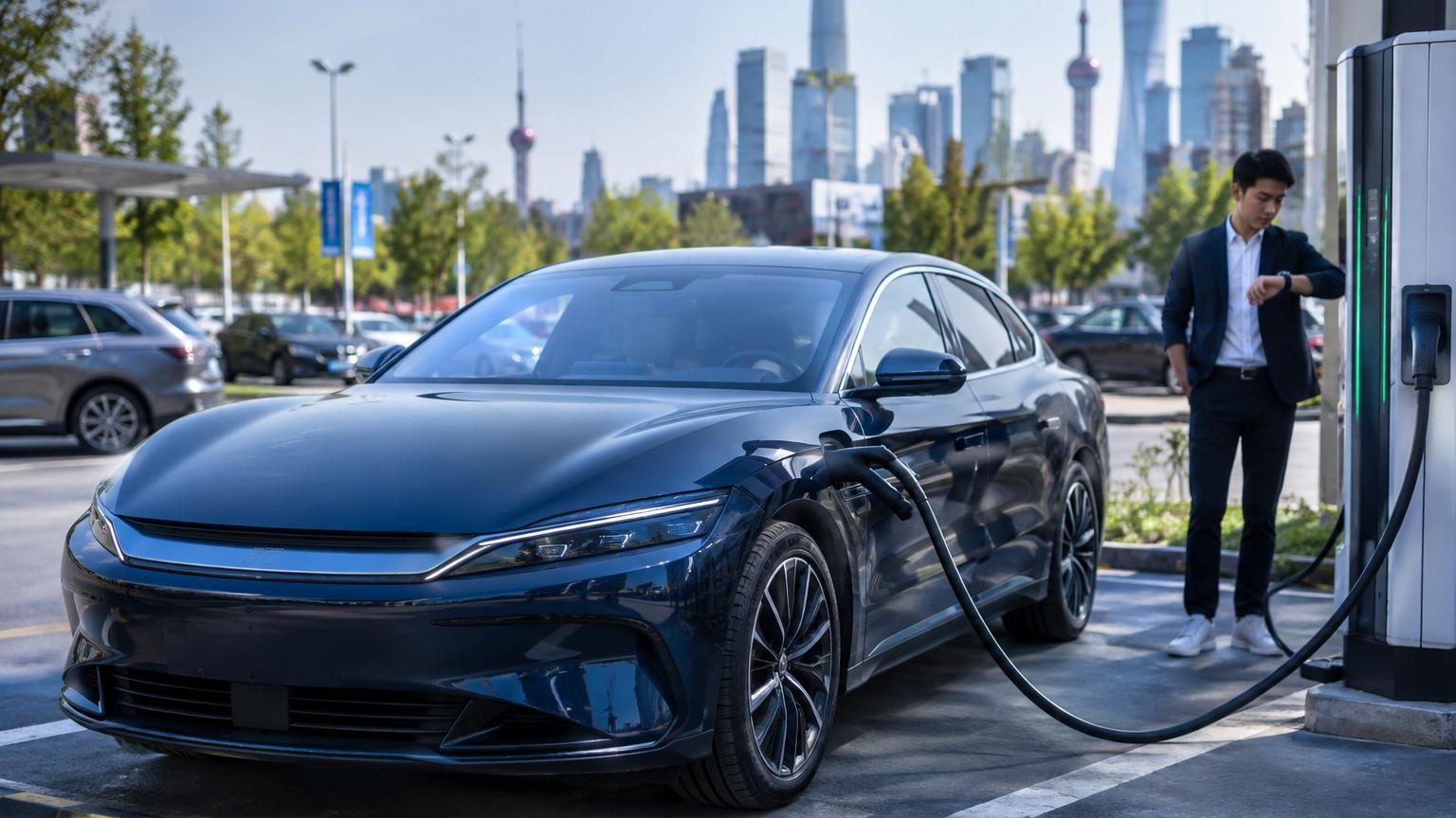 1 008 km d'autonomie et 5 minutes de recharge : la nouvelle berline électrique de BYD arrive à 32 700 euros