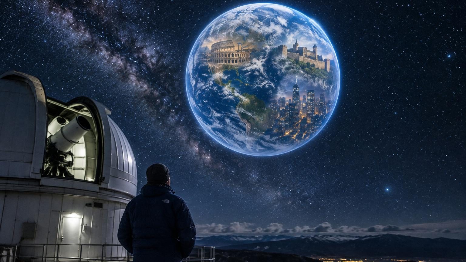 12 planètes d'où des extraterrestres pourraient observer la Terre : voici l'époque humaine qu'ils verraient en ce moment même
