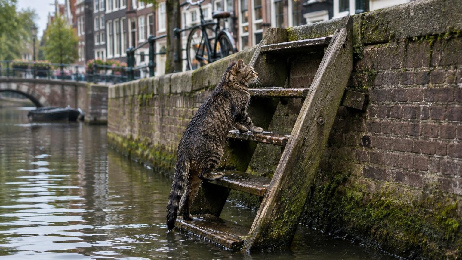 19 chats noyés en six mois dans ses canaux : Amsterdam investit 100 000 euros dans une solution toute simple