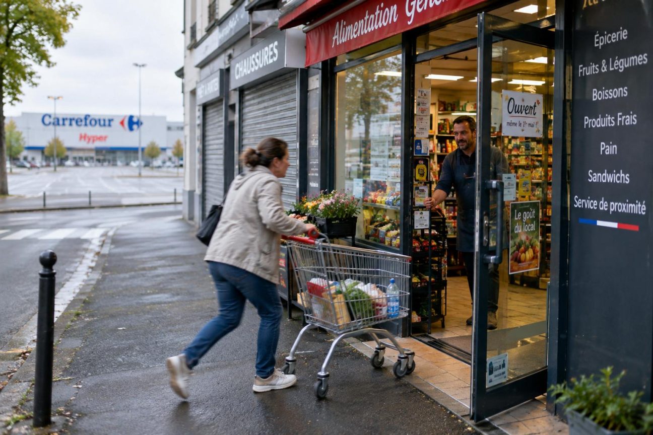 1er mai : ce ne sont ni les hypermarchés ni les grandes surfaces qui resteront ouverts pour vos courses de dernière minute