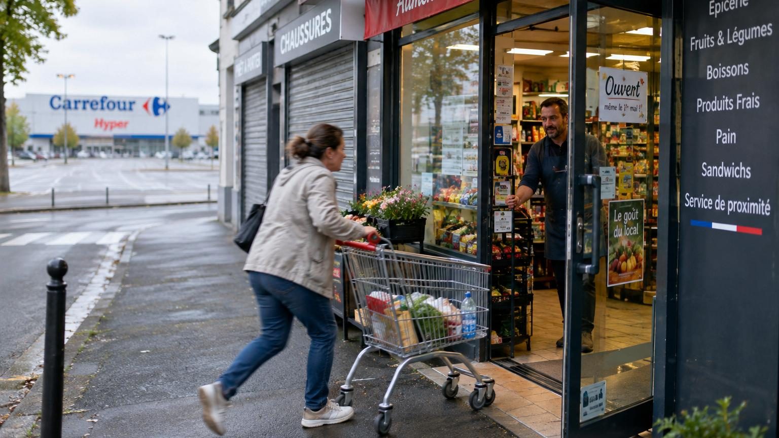 1er mai : ce ne sont ni les hypermarchés ni les grandes surfaces qui resteront ouverts pour vos courses de dernière minute