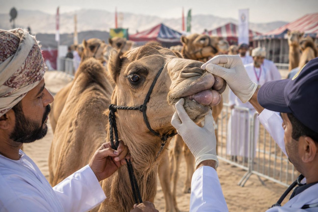 20 chameaux disqualifiés d'un concours de beauté à Oman : ce que les juges ont découvert sur leurs lèvres