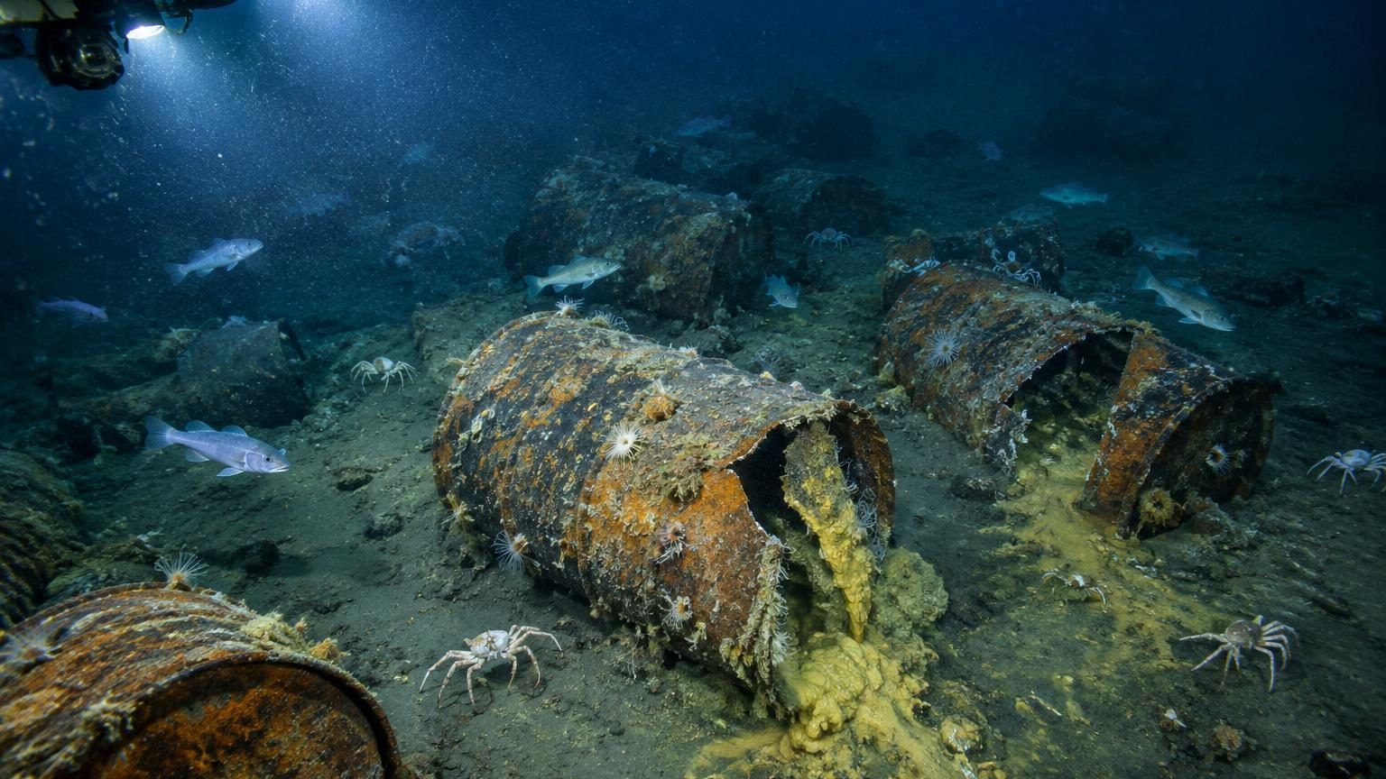200 000 fûts de déchets radioactifs jetés dans l'Atlantique : voici ce que les scientifiques ont retrouvé au fond de l'océan