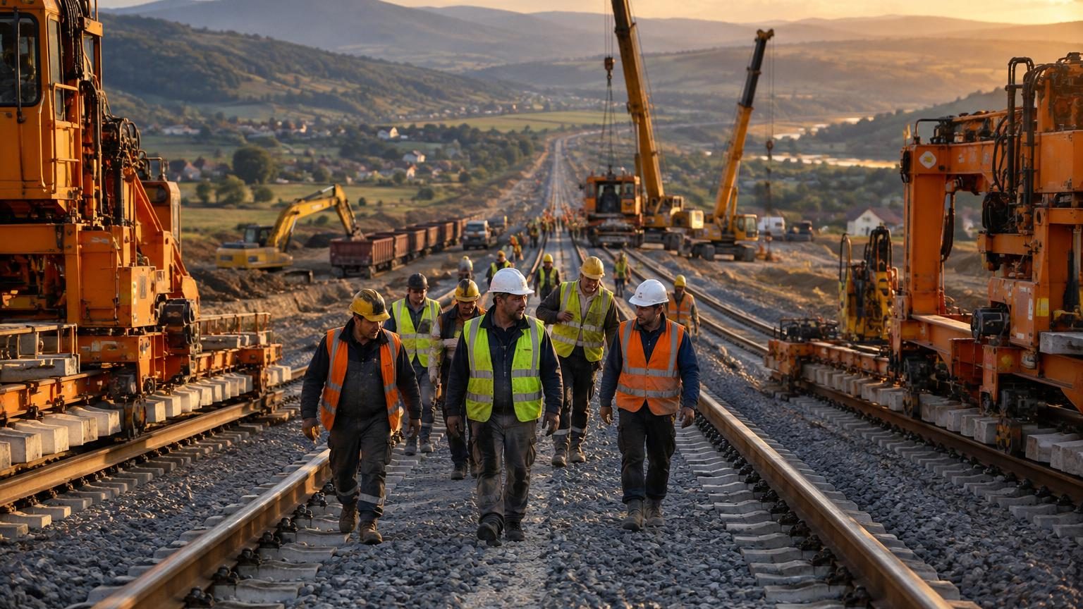 7 milliards d'euros et 1 600 km de voies : le chantier du siècle en Europe de l'Est dont personne ne parle en France