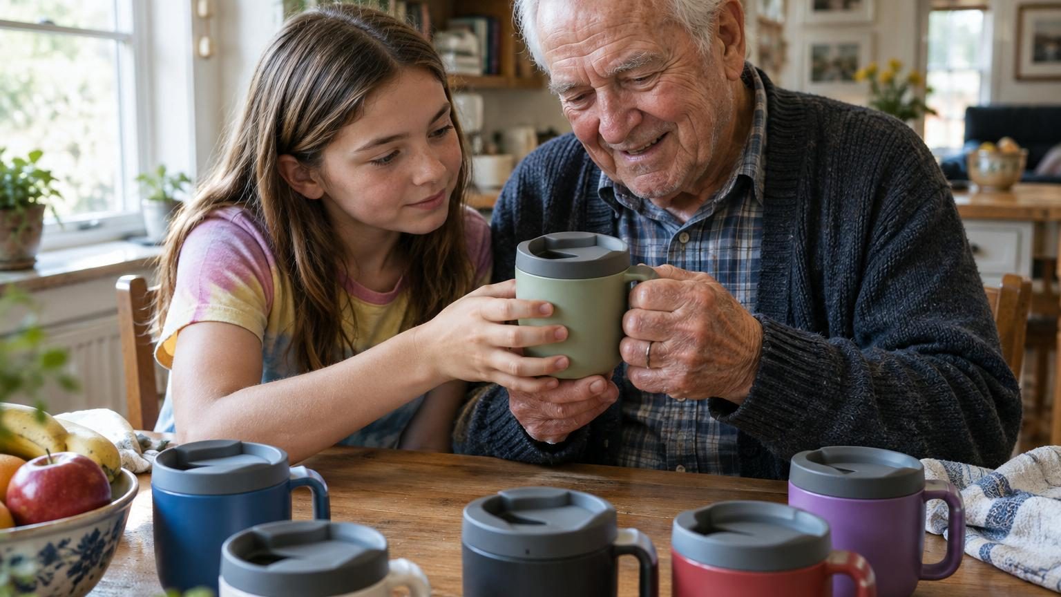 À 11 ans, elle invente une tasse pour son grand-père atteint de Parkinson : des milliers de ventes plus tard, elle est multimillionnaire