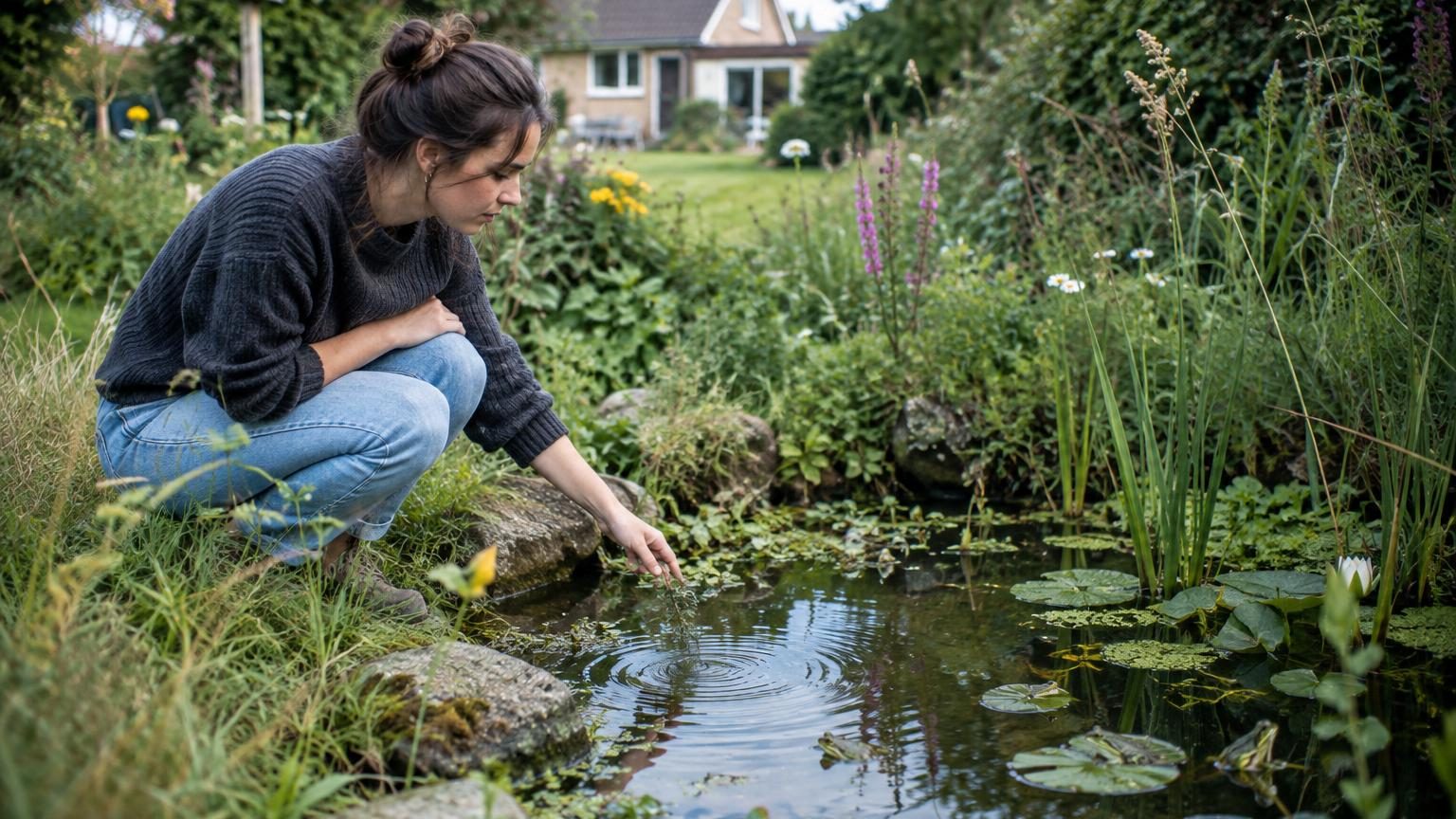 À 14 ans, elle creuse un étang dans le jardin familial en 2017 : neuf ans plus tard, ce n'est pas l'eau qui a tout changé