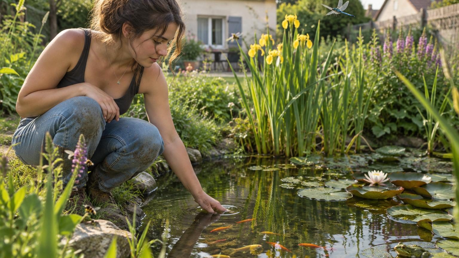 À 14 ans, elle creuse un étang dans le jardin familial en 2017 : neuf ans plus tard, ce qui y vit dépasse toutes ses attentes